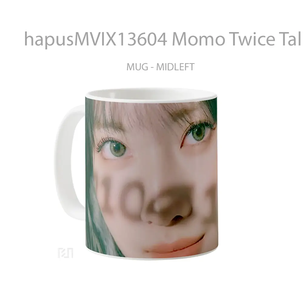 Mug Momo Twice Talk That Talk V1 Gelas Keramik Unik - All-side / Desain