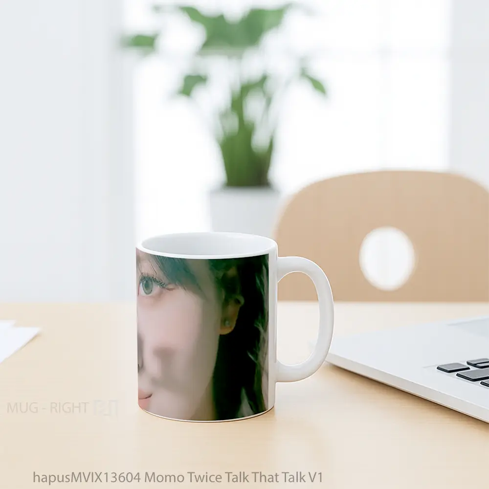 Mug Momo Twice Talk That Talk V1 Gelas Keramik Unik - All-side / Desain