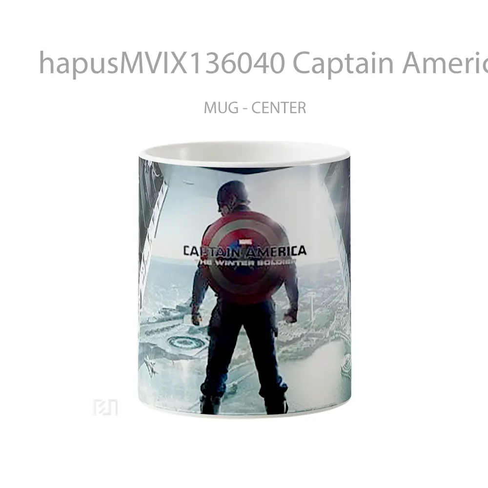Mug Captain America The Winter Soldier Gelas Superhero