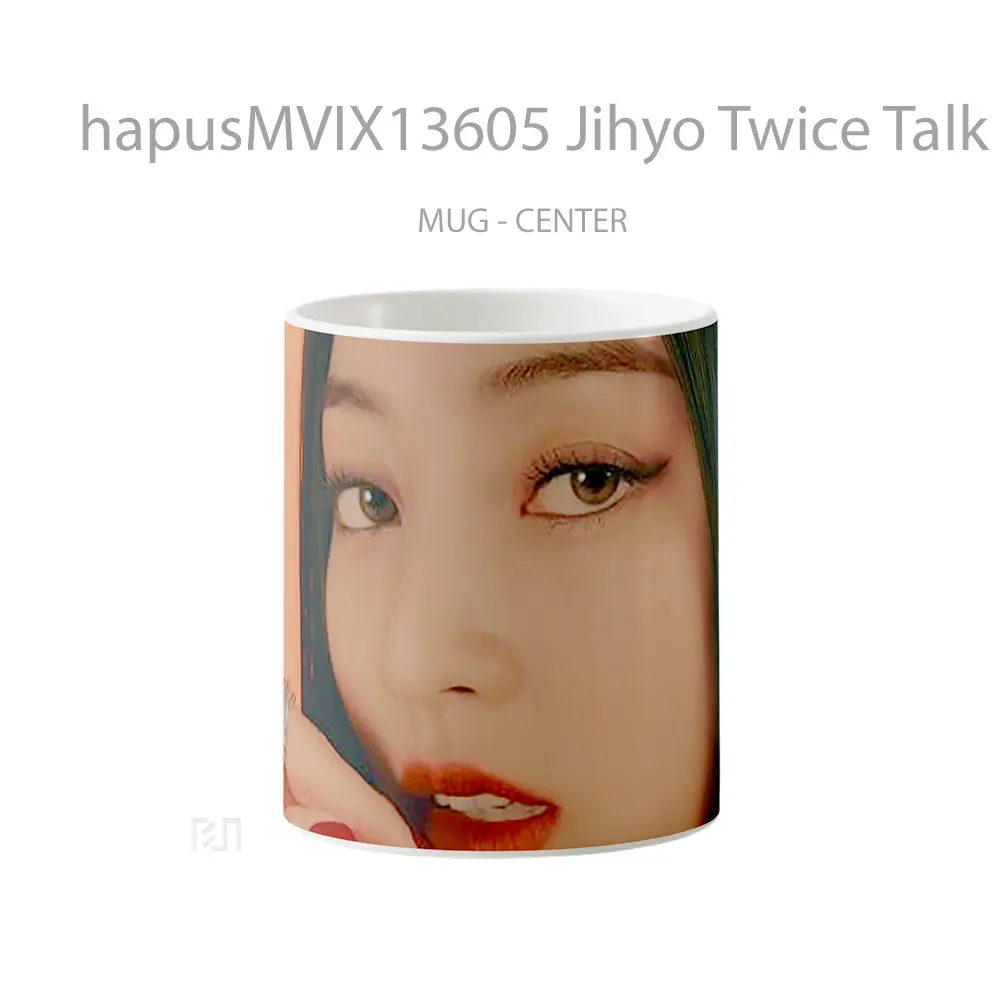 Mug Jihyo Twice Talk That Talk V2 Gelas Keramik Unik
