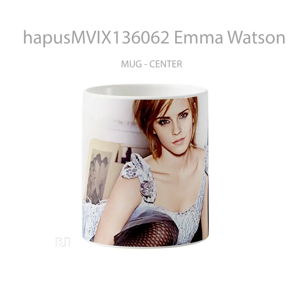 Mug Emma Watson 2 Gelas Selebriti