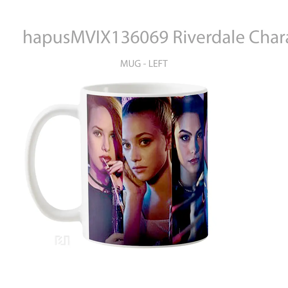Mug Riverdale Characters Gelas Keramik Unik - All-side / Desain