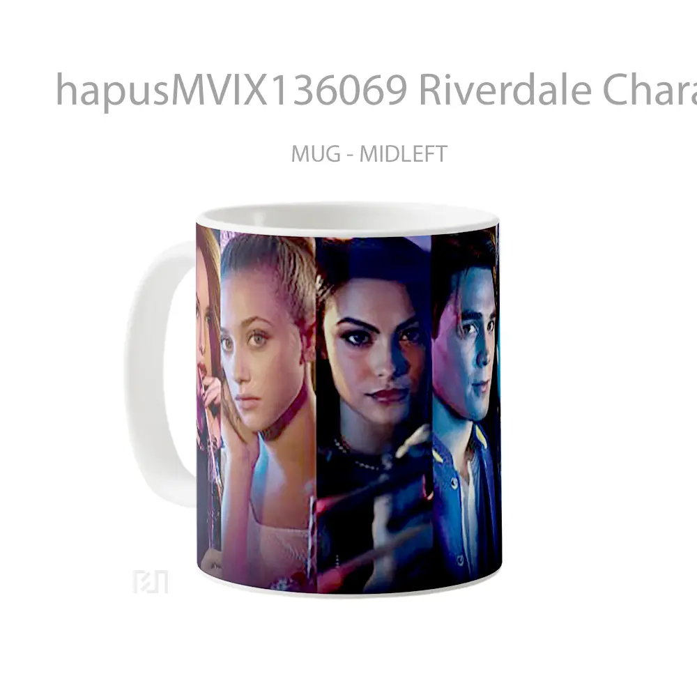 Mug Riverdale Characters Gelas Keramik Unik - All-side / Desain