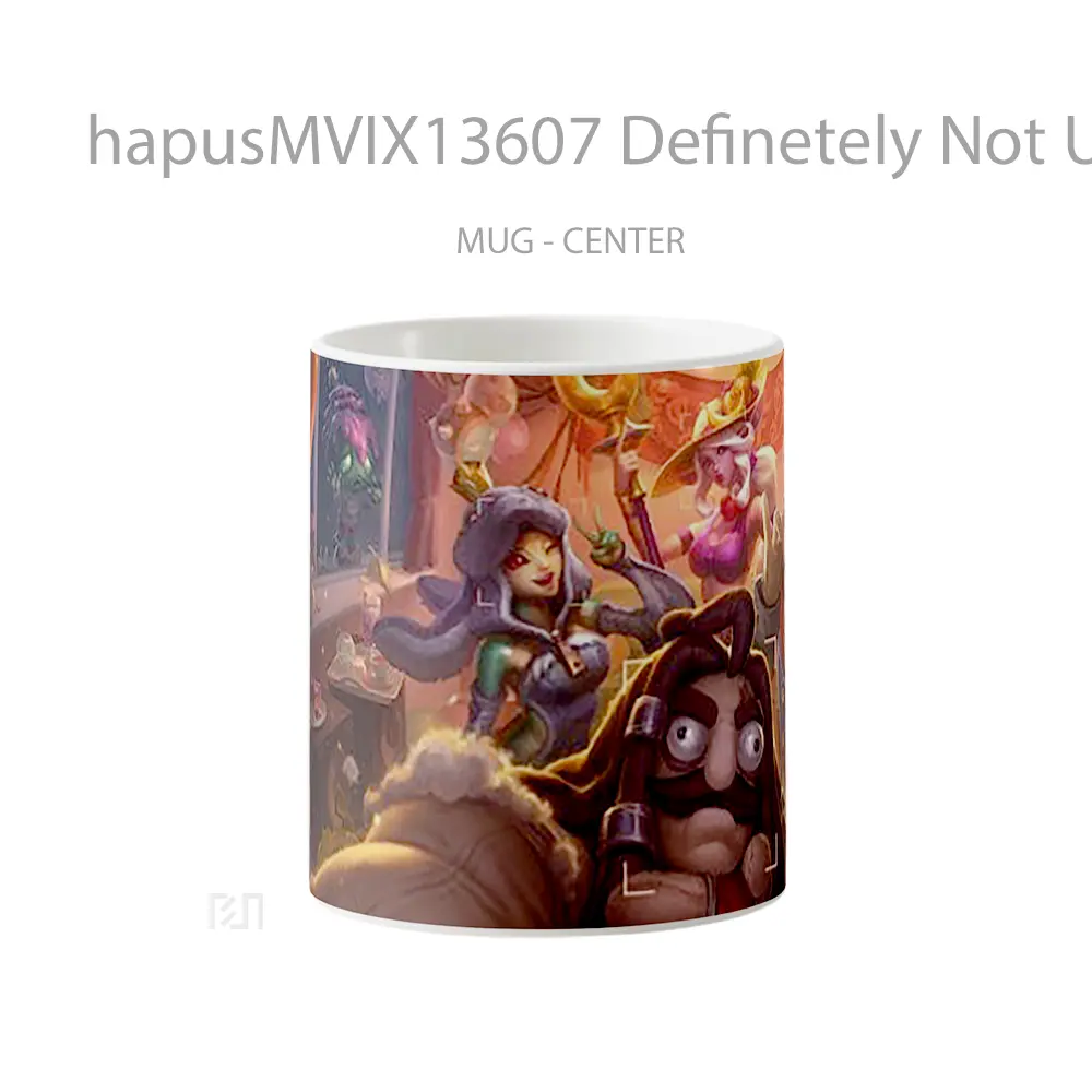Mug Definetely Not Udyr Skin League Of Legends Cangkir Gamer