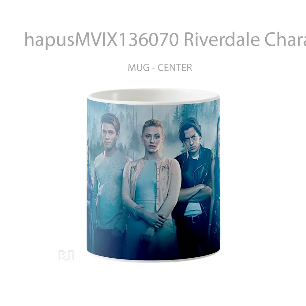 Mug Riverdale Characters In The Forest Gelas Pemandangan Alam