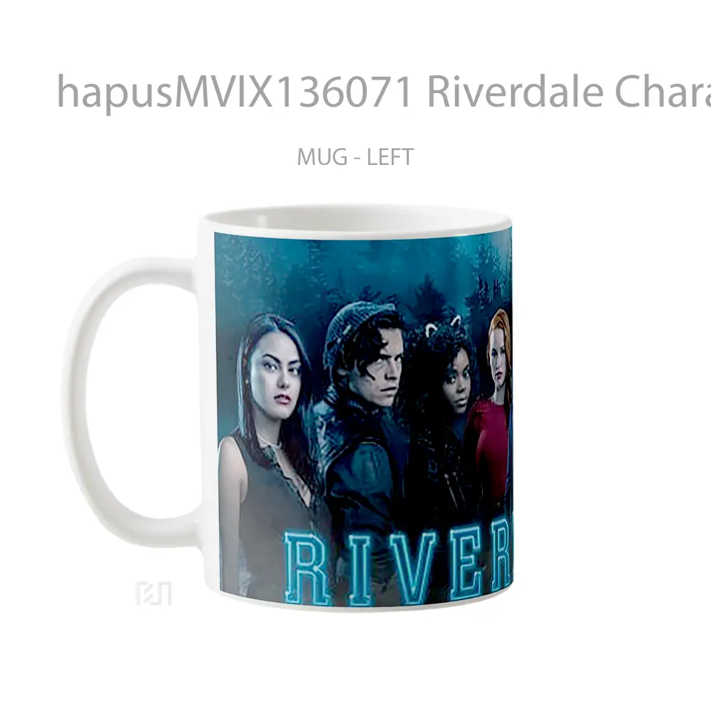 Mug Riverdale Characters Poster Gelas Keramik Unik - All-side / Desain