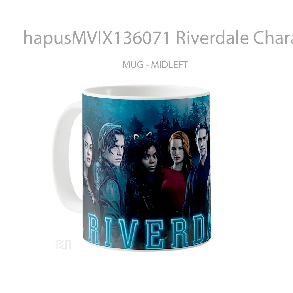 Mug Riverdale Characters Poster Gelas Keramik Unik - All-side / Desain