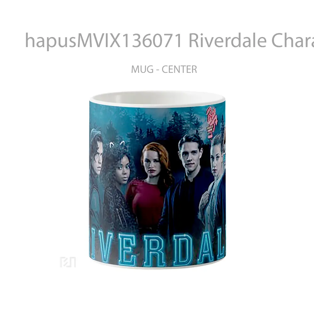 Mug Riverdale Characters Poster Gelas Keramik Unik