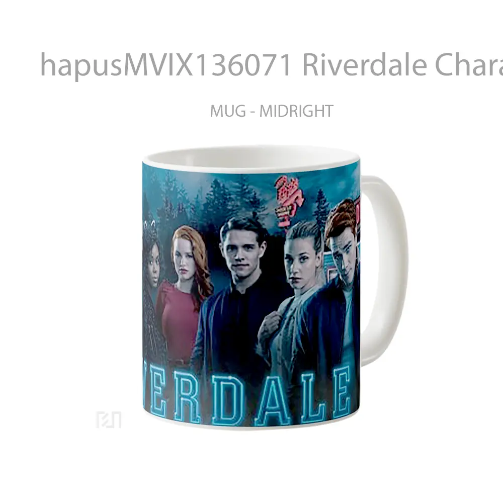 Mug Riverdale Characters Poster Gelas Keramik Unik - All-side / Desain