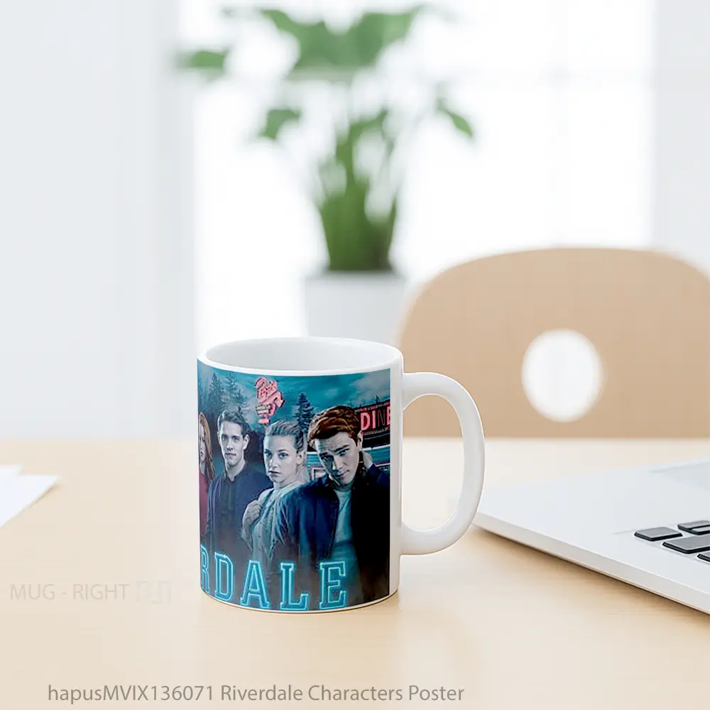 Mug Riverdale Characters Poster Gelas Keramik Unik - All-side / Desain