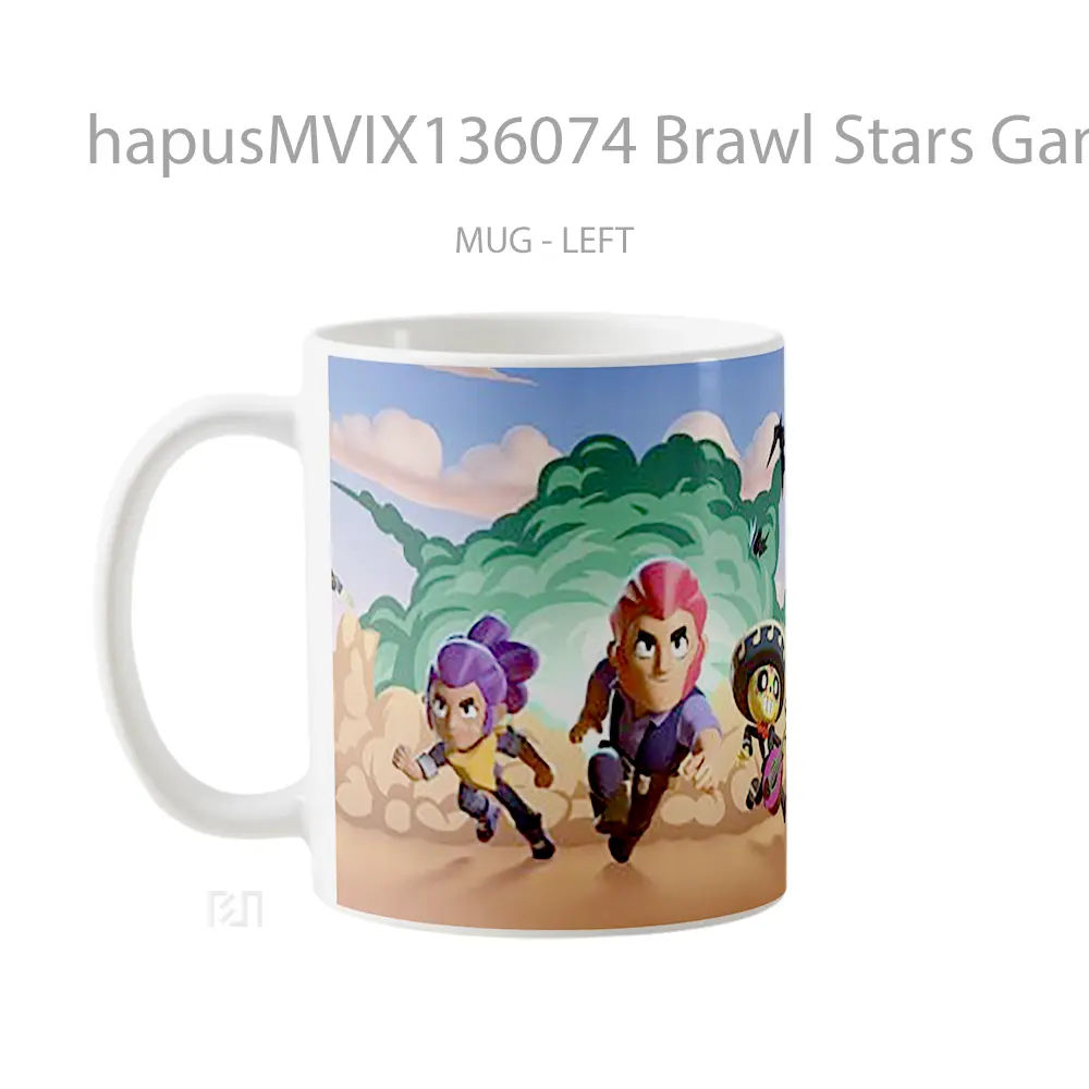 Mug Brawl Stars Game V1 Cangkir Gamer - All-side / Desain