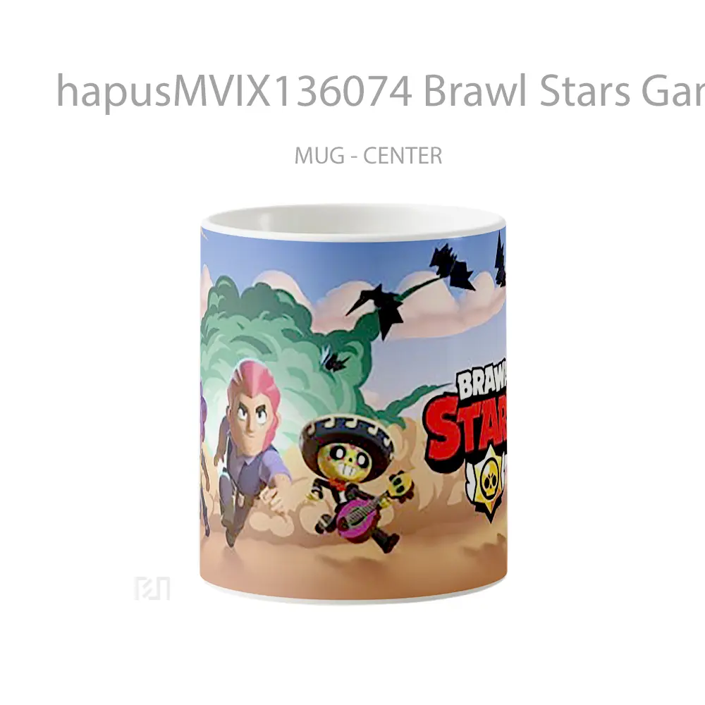 Mug Brawl Stars Game V1 Cangkir Gamer
