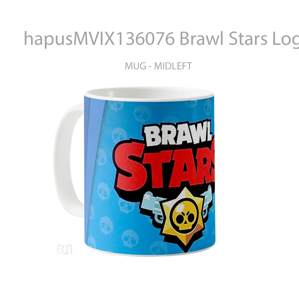 Mug Brawl Stars Logo V2 Gelas Astronomi - All-side / Desain