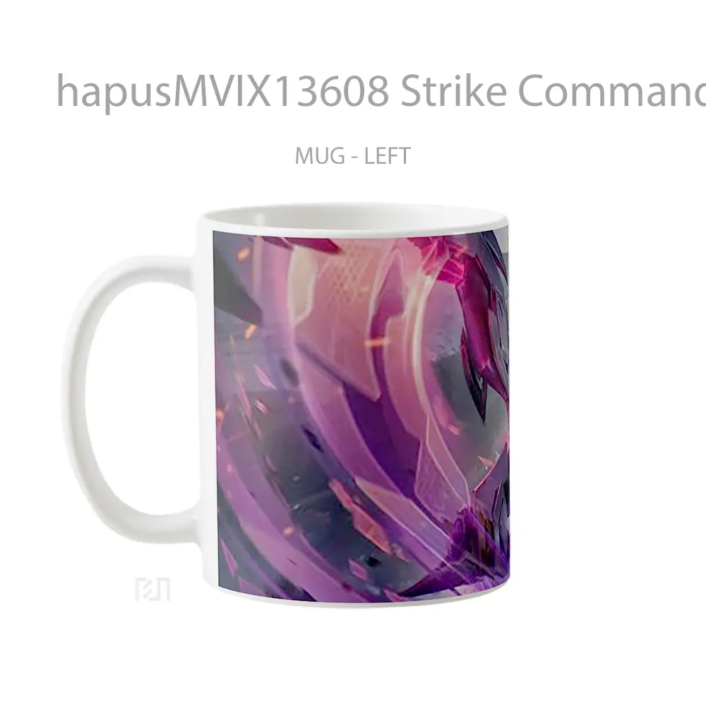Mug Strike Commander Camille Skin League Of Legends Cangkir Gamer - All-side / Desain