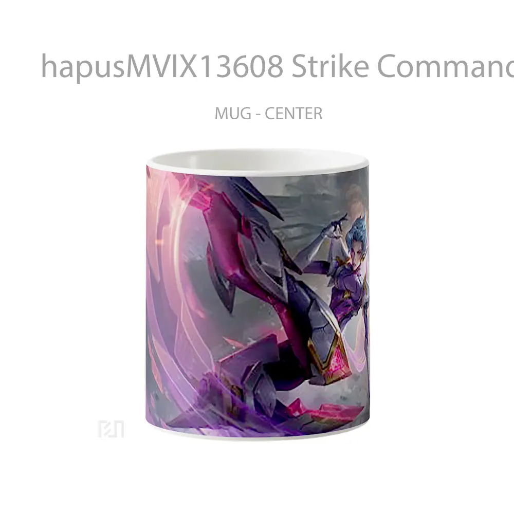Mug Strike Commander Camille Skin League Of Legends Cangkir Gamer