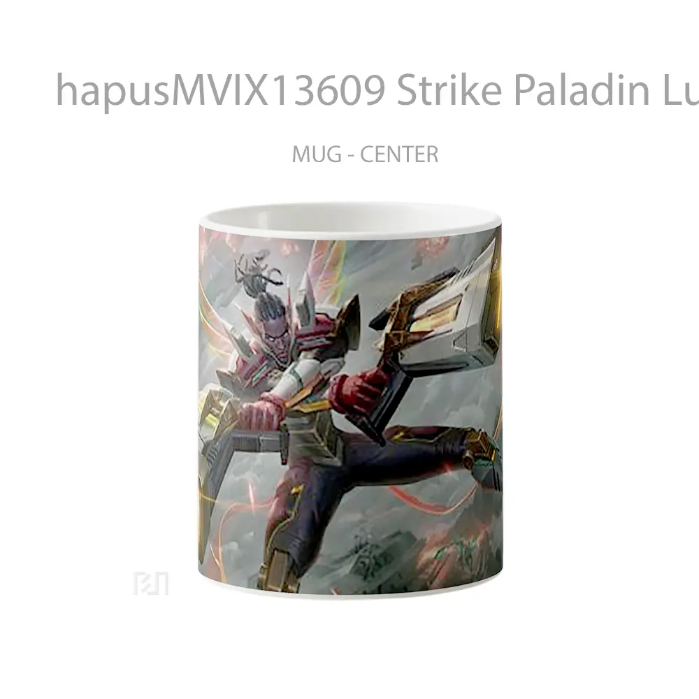 Mug Strike Paladin Lucian Skin League Of Legends Cangkir Gamer