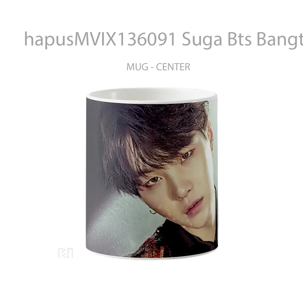 Mug Suga Bts Bangtan Boys Gelas Keramik Unik