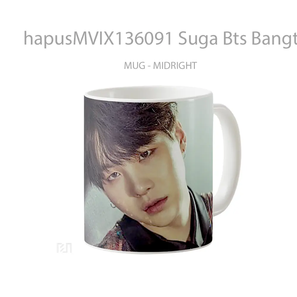 Mug Suga Bts Bangtan Boys Gelas Keramik Unik - All-side / Desain