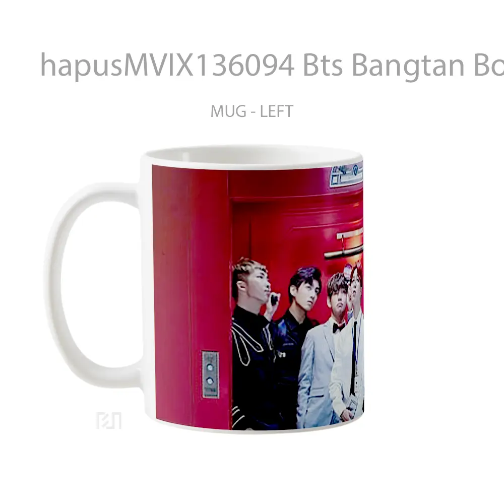 Mug Bts Bangtan Boys V1 Gelas Keramik Unik - All-side / Desain