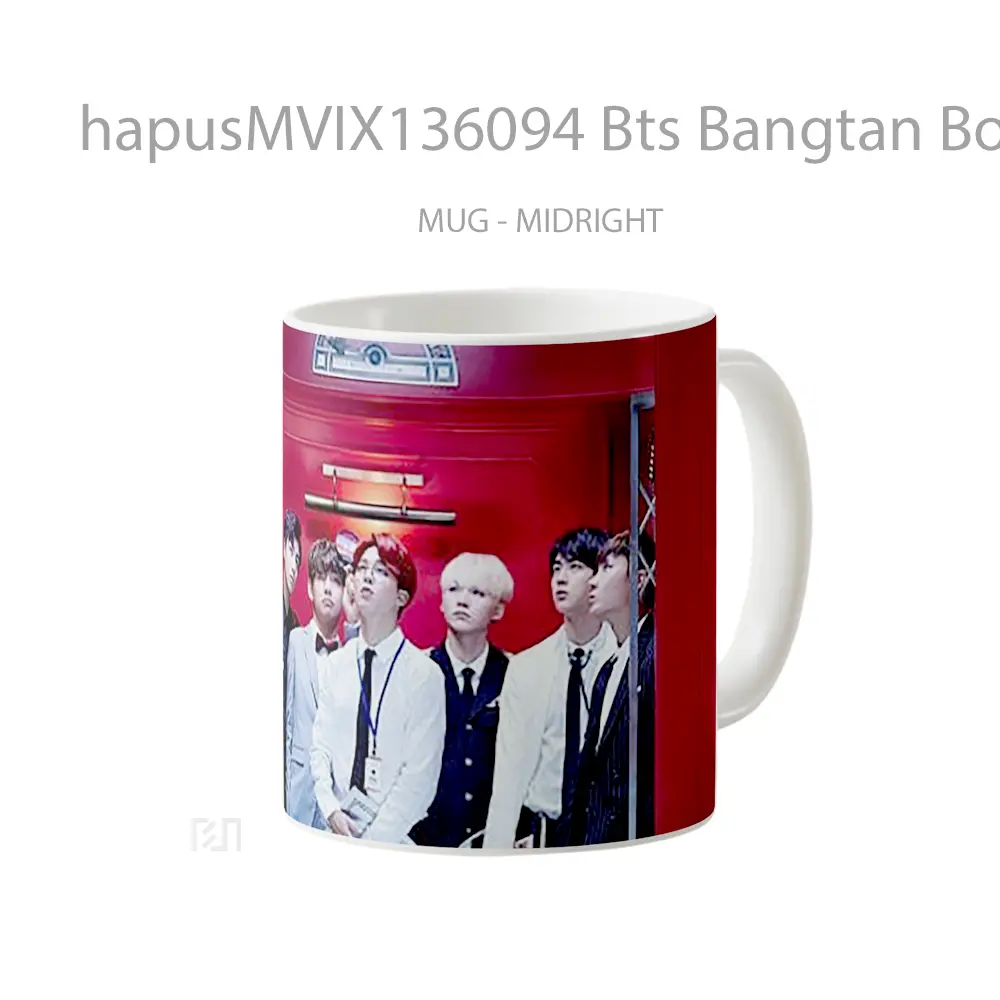 Mug Bts Bangtan Boys V1 Gelas Keramik Unik - All-side / Desain