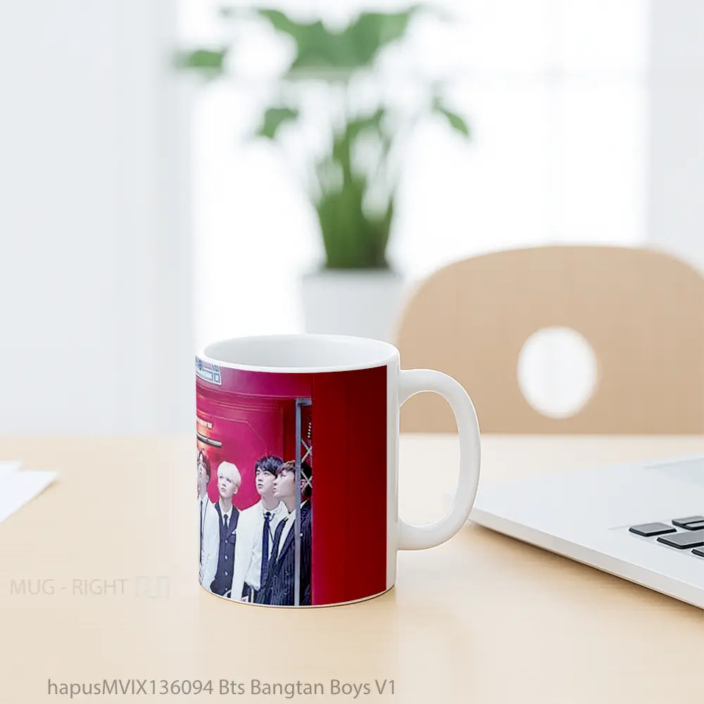 Mug Bts Bangtan Boys V1 Gelas Keramik Unik - All-side / Desain