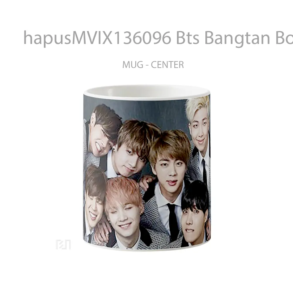 Mug Bts Bangtan Boys V2 Gelas Keramik Unik