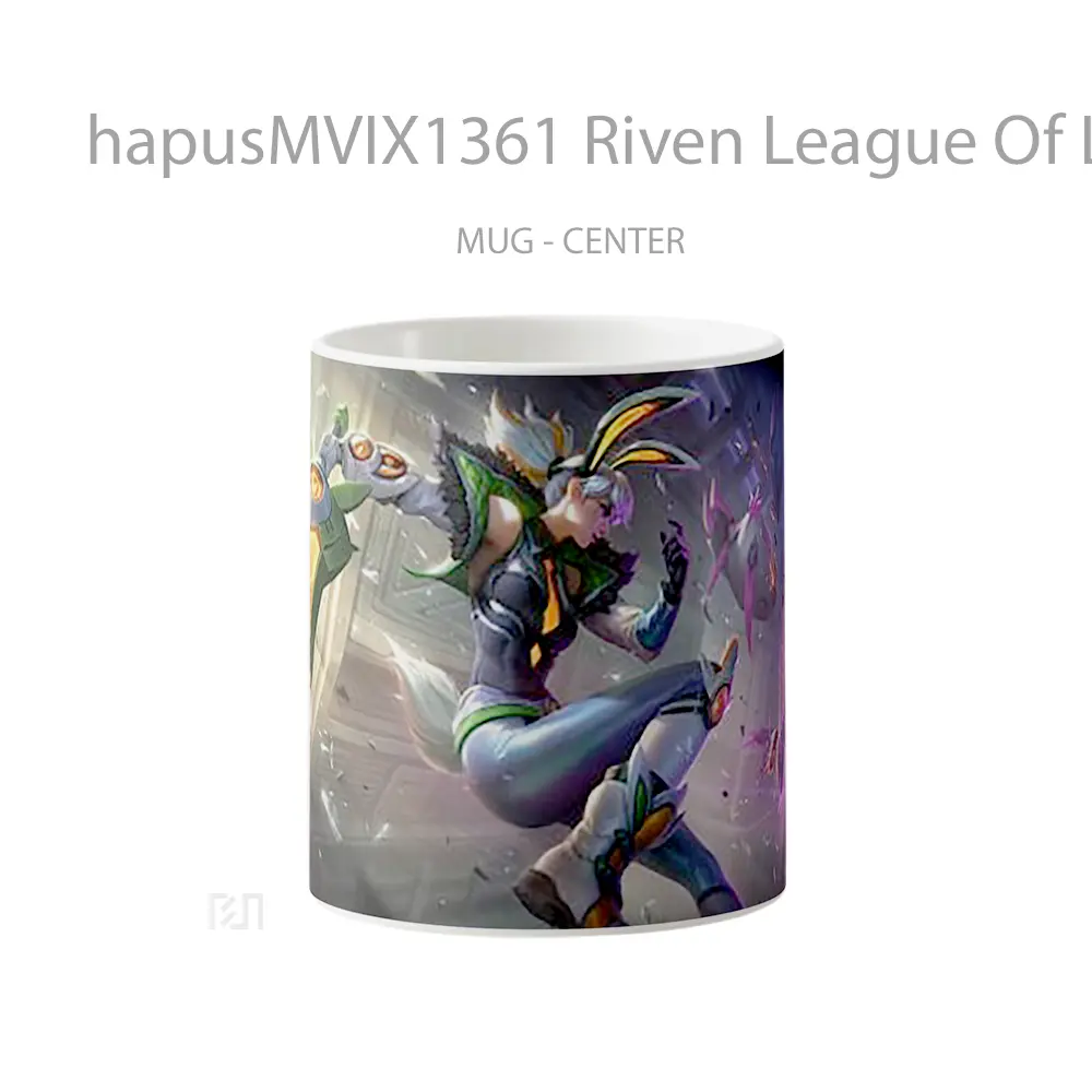 Mug Riven League Of Legends V1 Cangkir Gamer