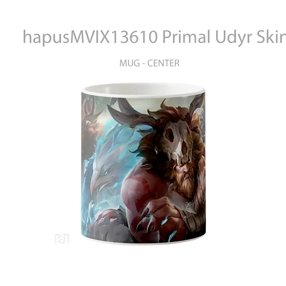 Mug Primal Udyr Skin League Of Legends Cangkir Gamer