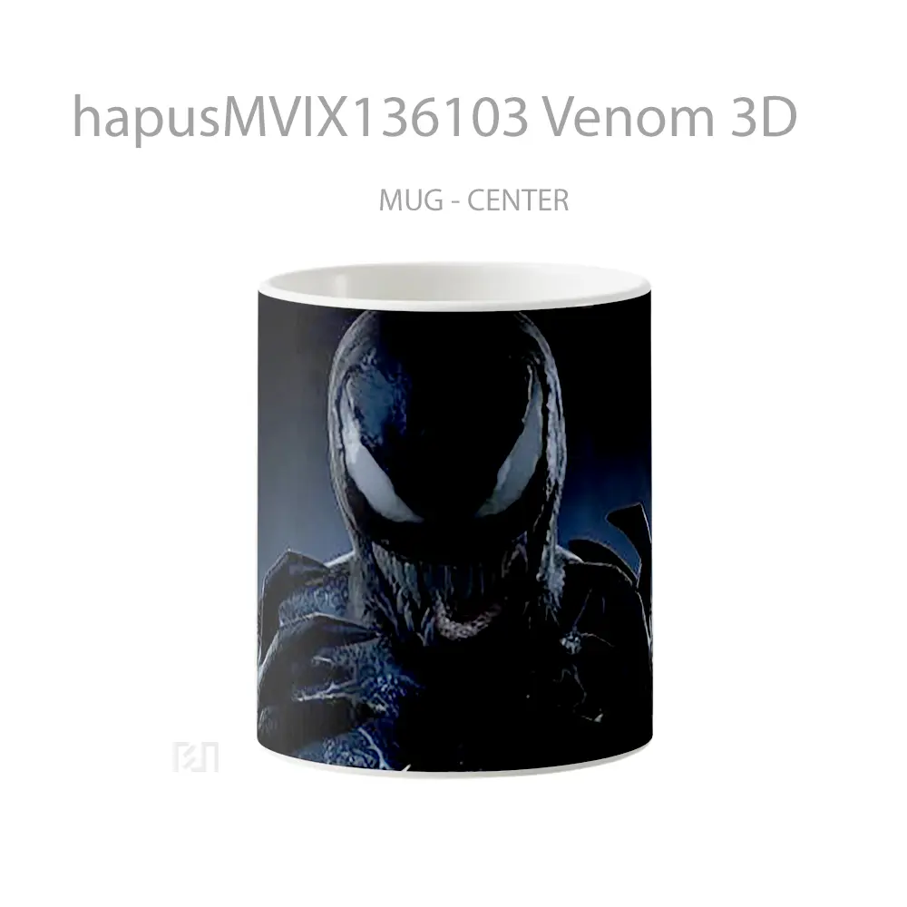 Mug Venom 3D Gelas Superhero