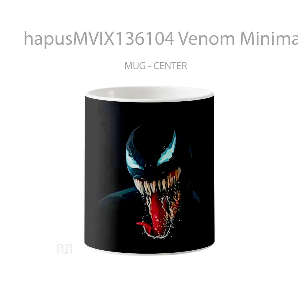 Mug Venom Minimalist Illustration V1 Gelas Superhero