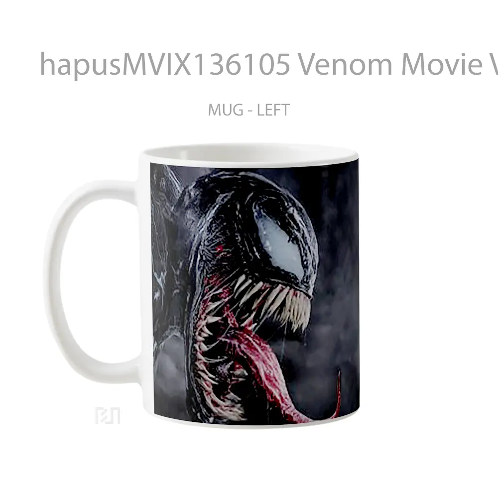 Mug Venom Movie V1 Gelas Superhero - All-side / Desain