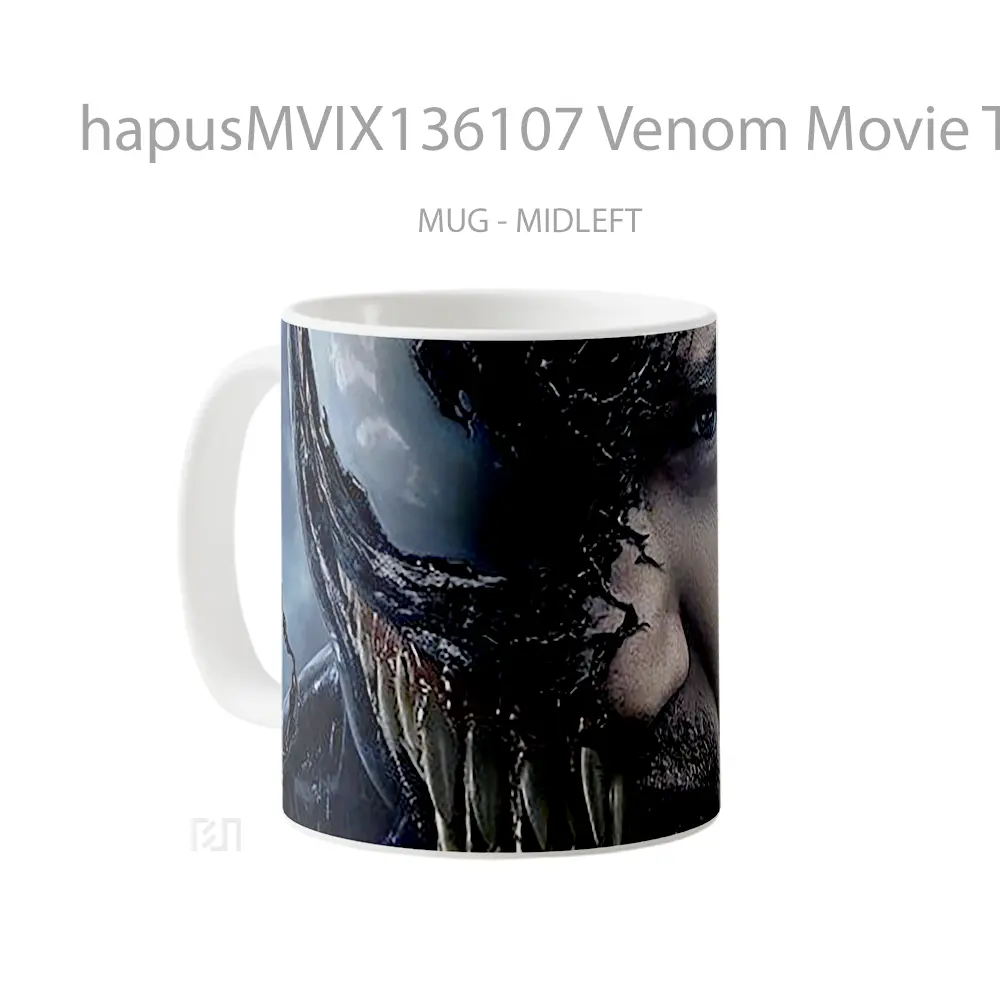 Mug Venom Movie Tom Hardy Gelas Superhero - All-side / Desain