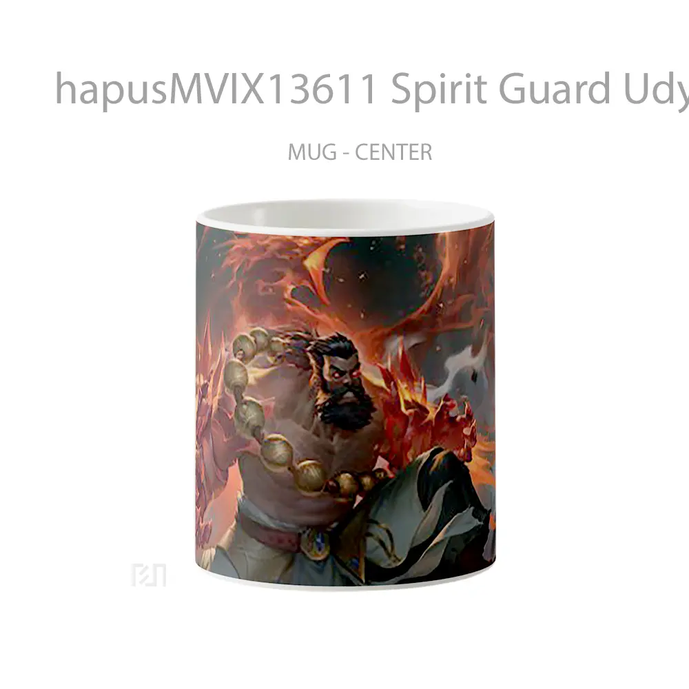 Mug Spirit Guard Udyr Skin League Of Legends Cangkir Gamer