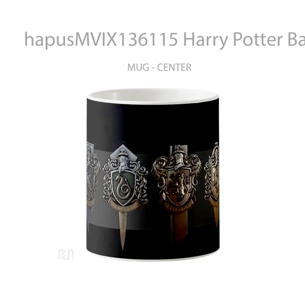 Mug Harry Potter Badges Gelas Film