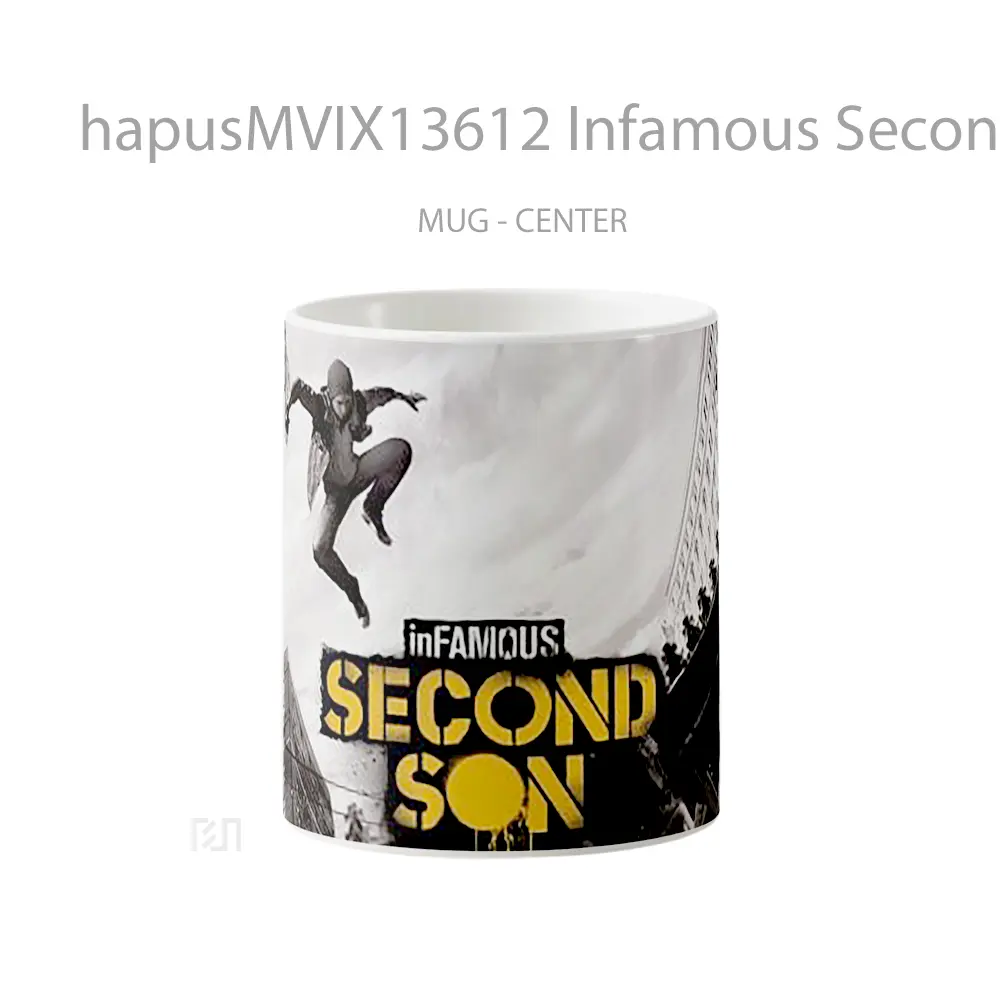 Mug Infamous Second Son Gelas Keramik Unik