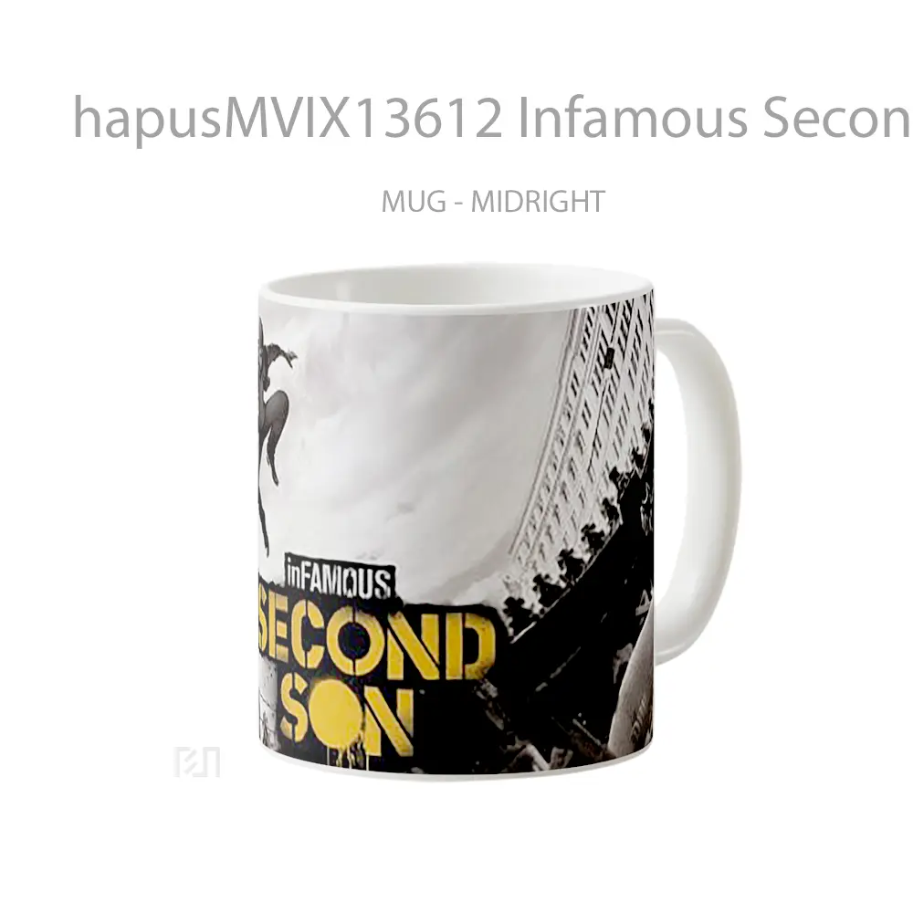 Mug Infamous Second Son Gelas Keramik Unik - All-side / Desain