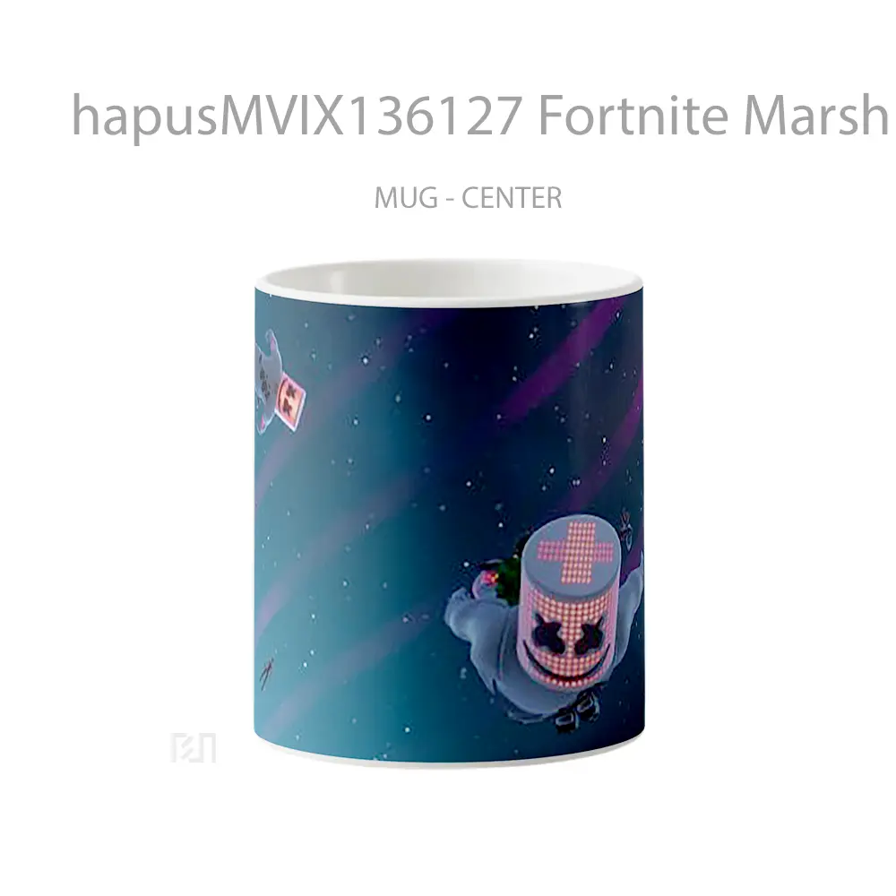 Mug Fortnite Marshmello Cangkir Gamer