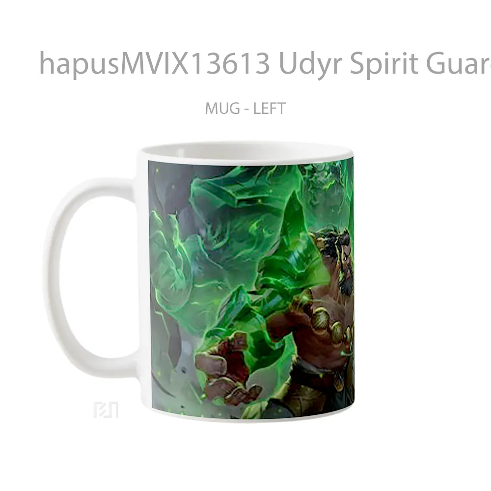 Mug Udyr Spirit Guard Turtle League Of Legends Cangkir Gamer - All-side / Desain