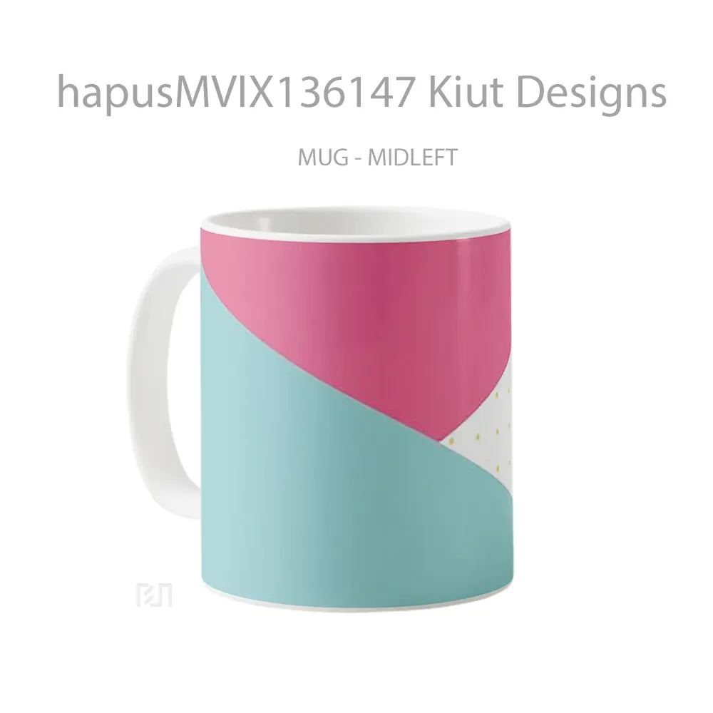 Mug Kiut Designs Gelas Keramik Unik - All-side / Desain