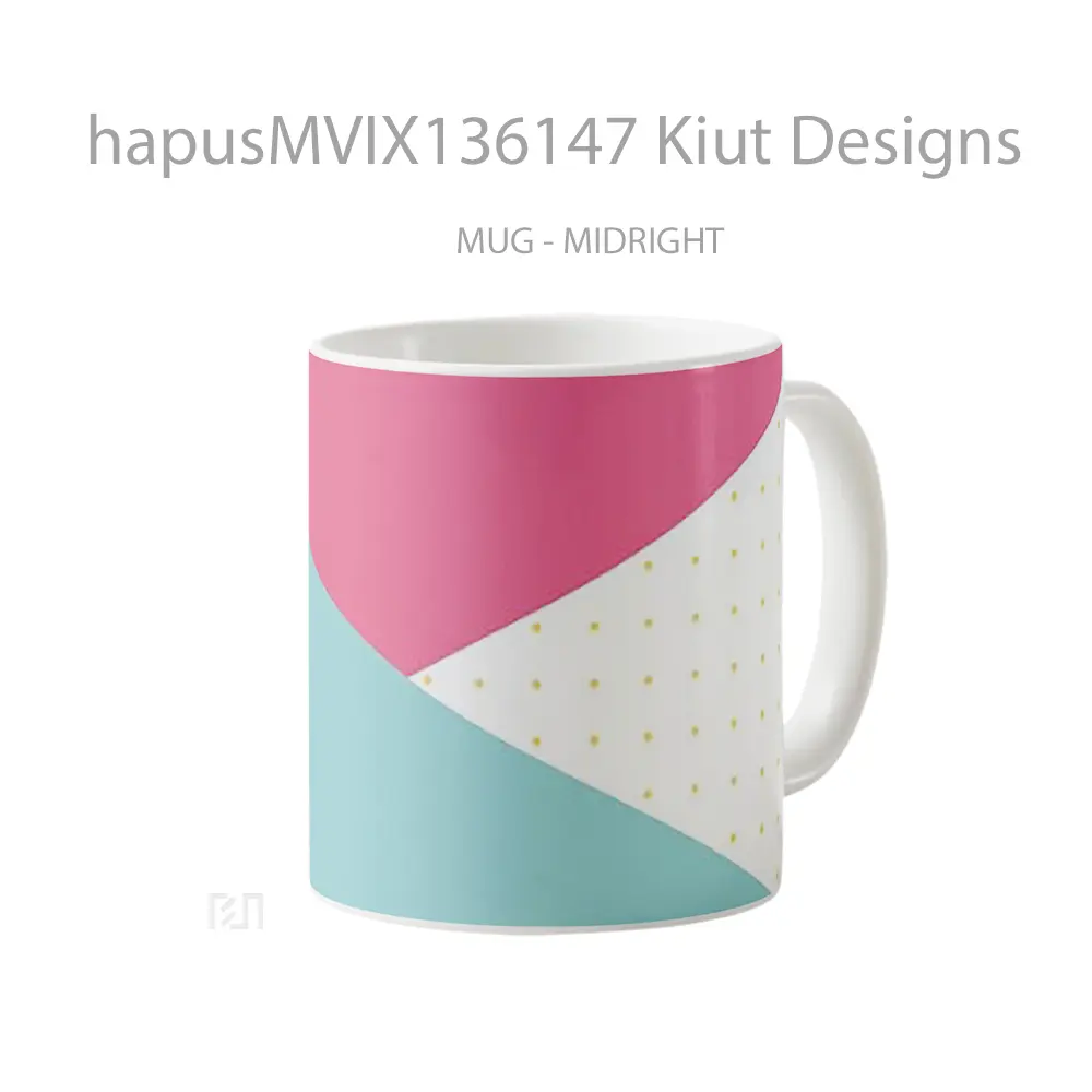 Mug Kiut Designs Gelas Keramik Unik - All-side / Desain
