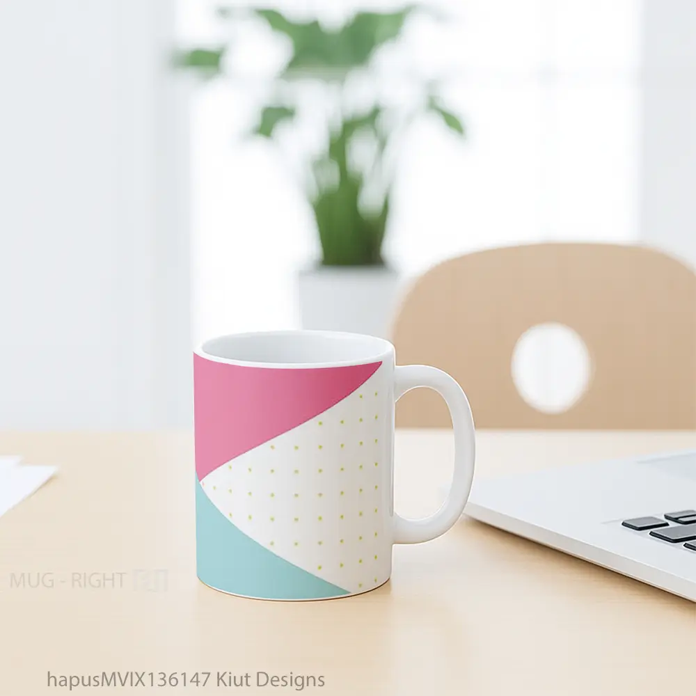 Mug Kiut Designs Gelas Keramik Unik - All-side / Desain