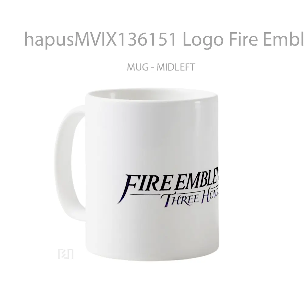 Mug Logo Fire Emblem Three Houses V1 Gelas Keramik Unik - All-side / Desain
