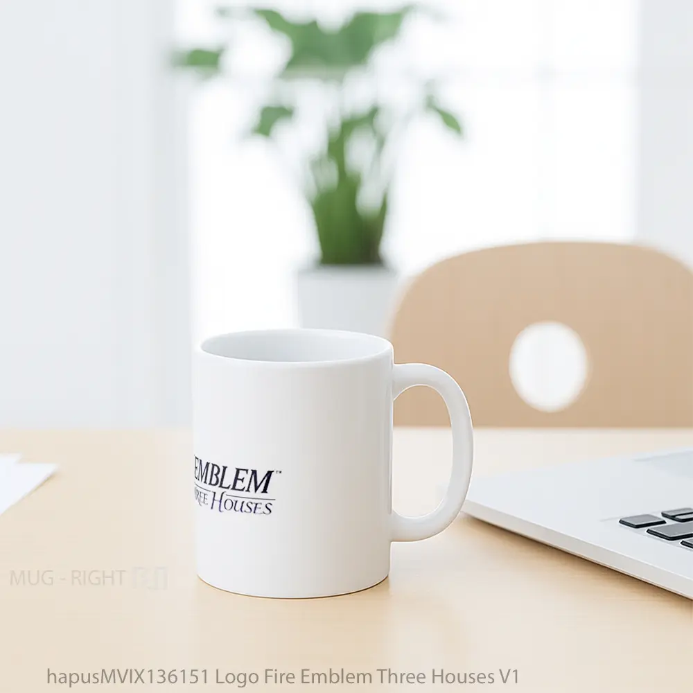 Mug Logo Fire Emblem Three Houses V1 Gelas Keramik Unik - All-side / Desain