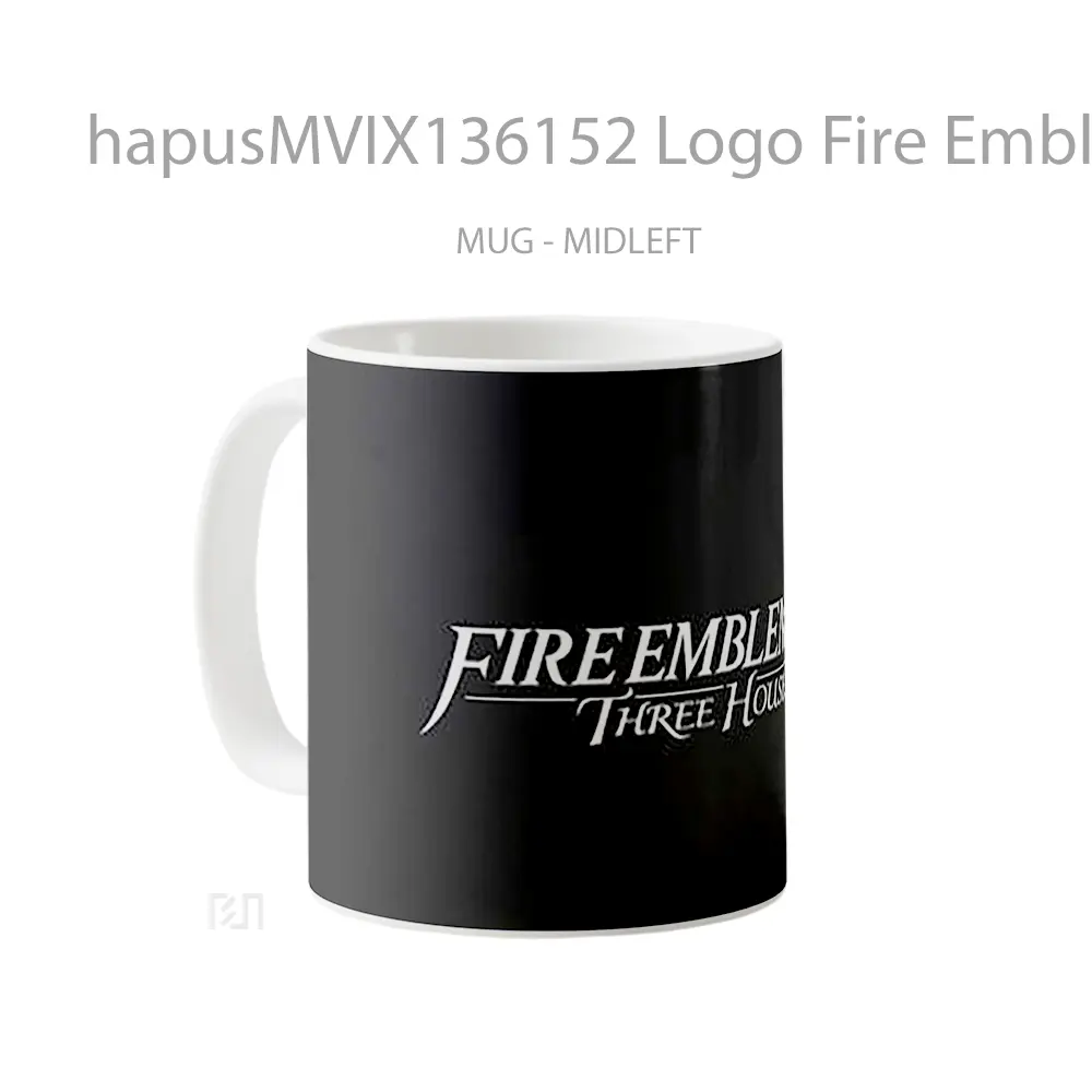Mug Logo Fire Emblem Three Houses V2 Gelas Keramik Unik - All-side / Desain