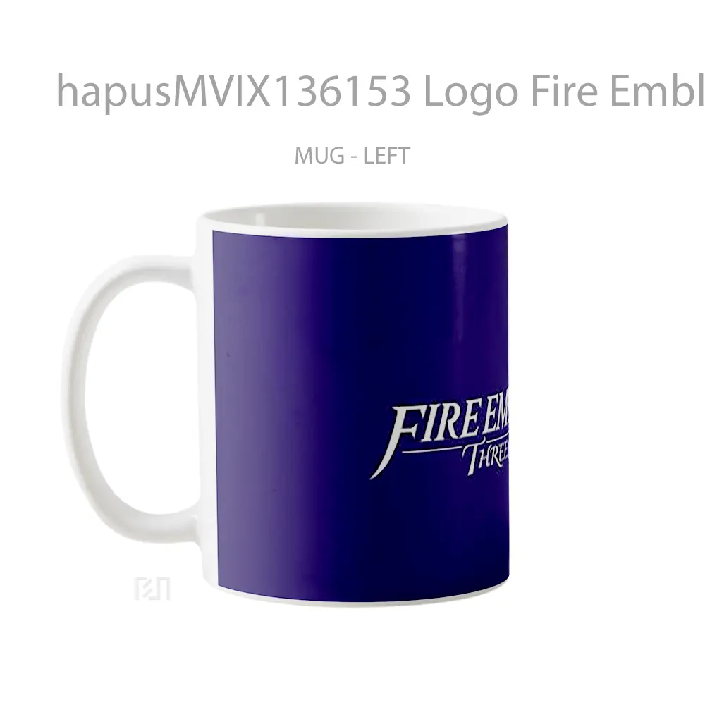 Mug Logo Fire Emblem Three Houses V3 Gelas Keramik Unik - All-side / Desain