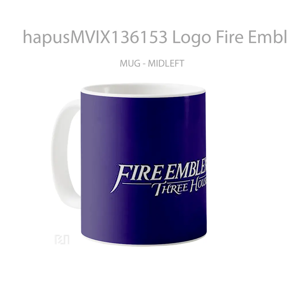 Mug Logo Fire Emblem Three Houses V3 Gelas Keramik Unik - All-side / Desain