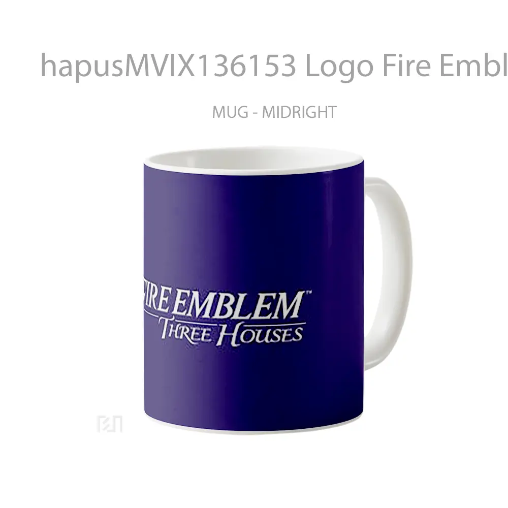 Mug Logo Fire Emblem Three Houses V3 Gelas Keramik Unik - All-side / Desain