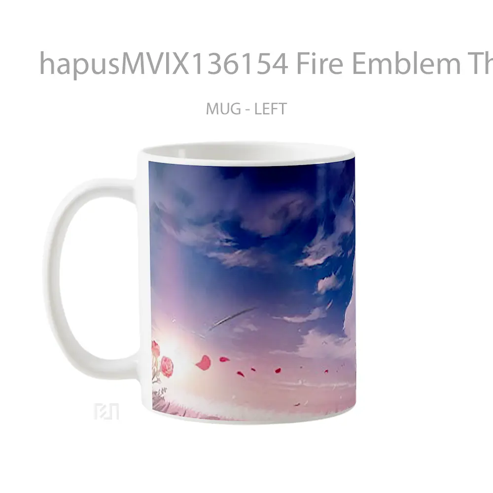 Mug Fire Emblem Three Houses The Edge Of Dawn Fanart Gelas Keramik Unik - All-side / Desain