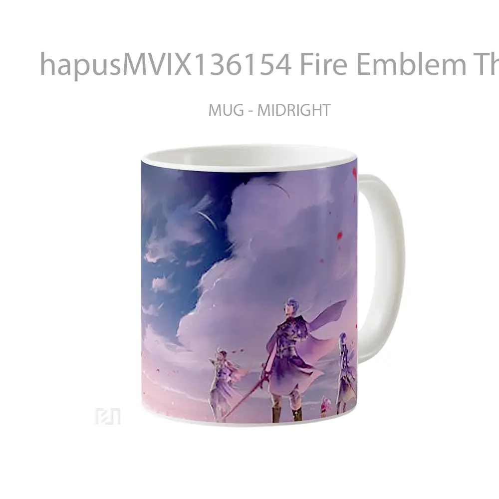 Mug Fire Emblem Three Houses The Edge Of Dawn Fanart Gelas Keramik Unik - All-side / Desain