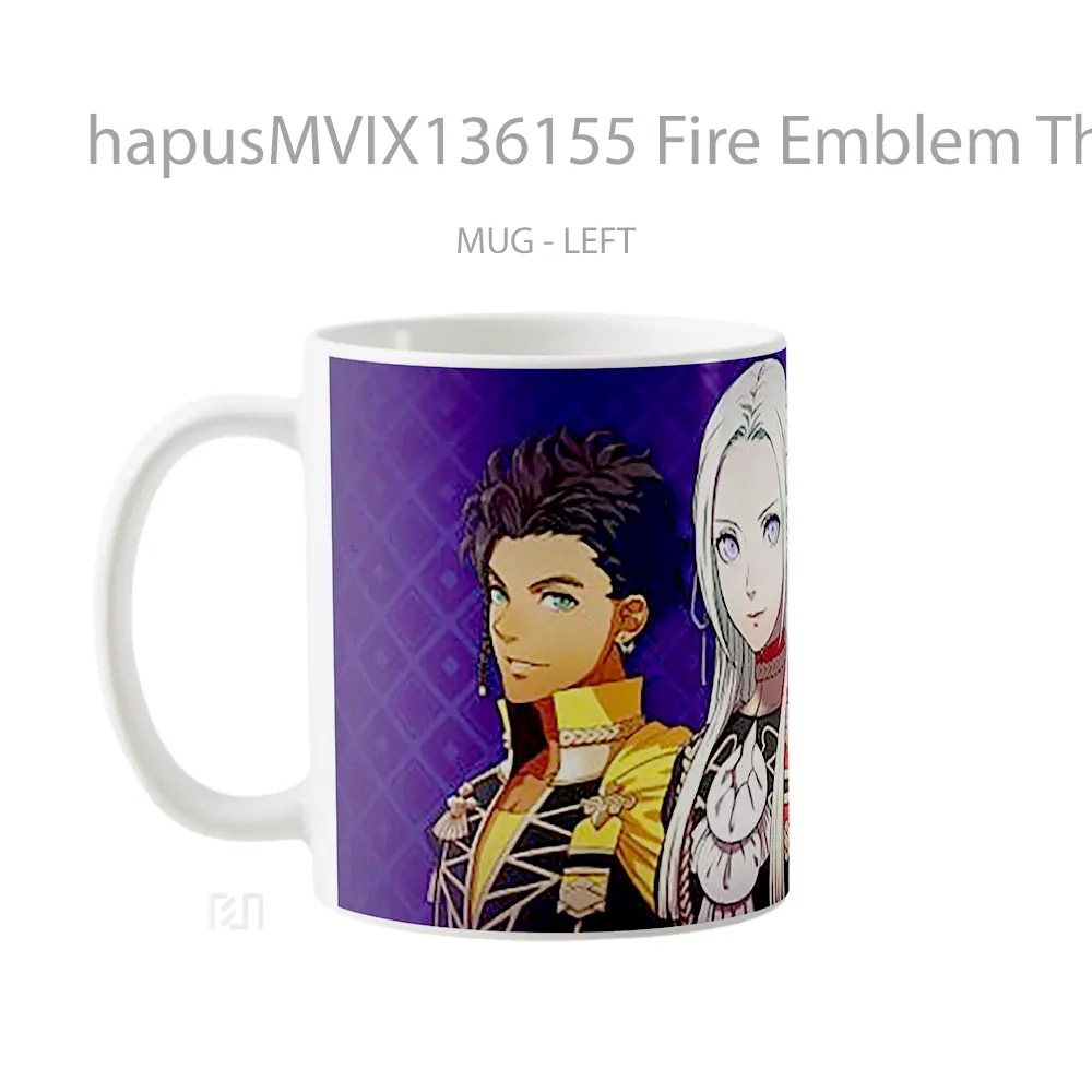 Mug Fire Emblem Three Houses V1 Gelas Keramik Unik - All-side / Desain